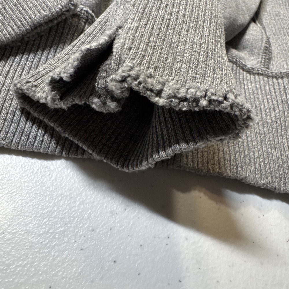 Y2K Vintage American Eagle Outfitters Mens Small Gray Full Zip Hoodie Sweatshirt - Picture 11 of 13